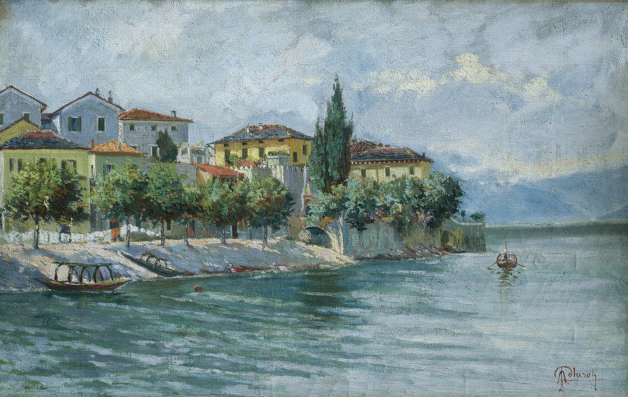Paysage du lac Majeur - Adolfo Polaroli