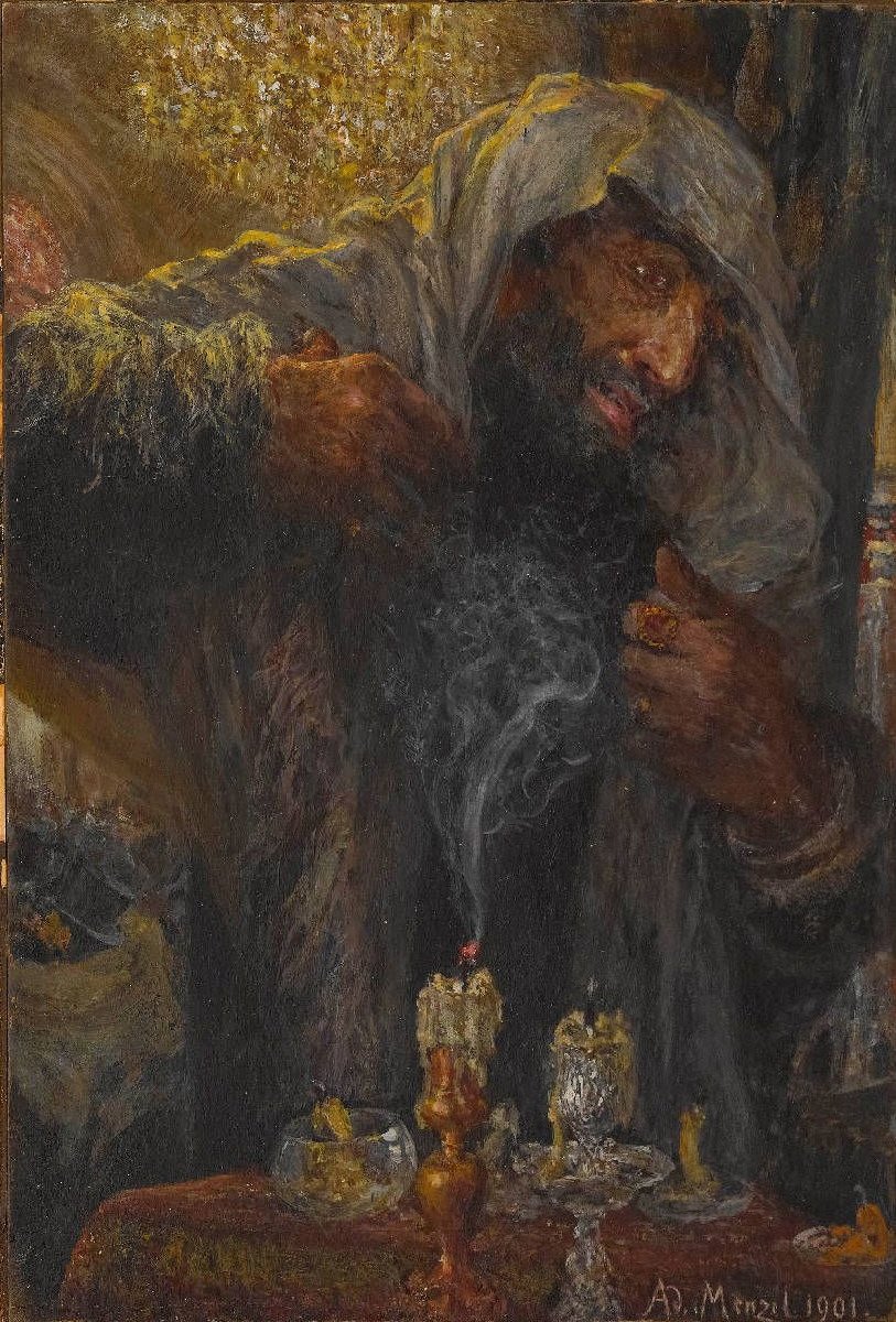 Fin de la fête de la réconciliation - Adolph Menzel