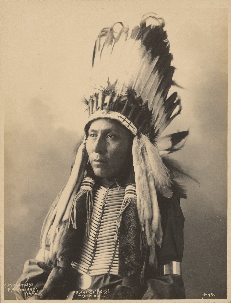 [Hubble Big Horse, du peuple Tsistsistas] - Adolph F. Muhr