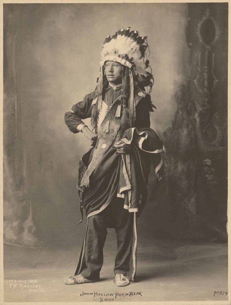 John Hollow Horn Bear, Sioux - Adolph F. Muhr