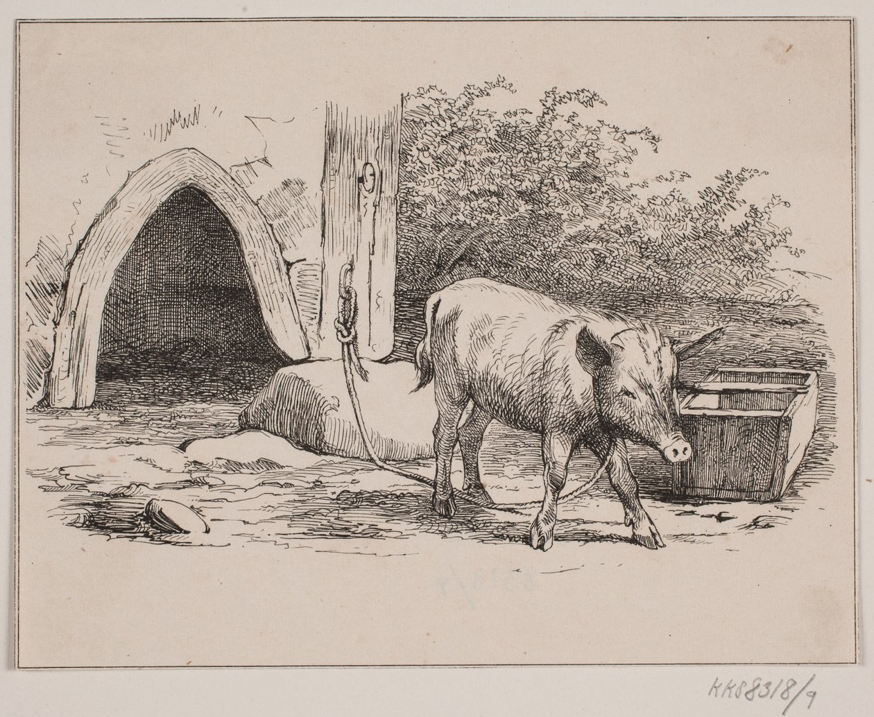 Le Cochon enchaîné - Johan Adolph Kittendorff