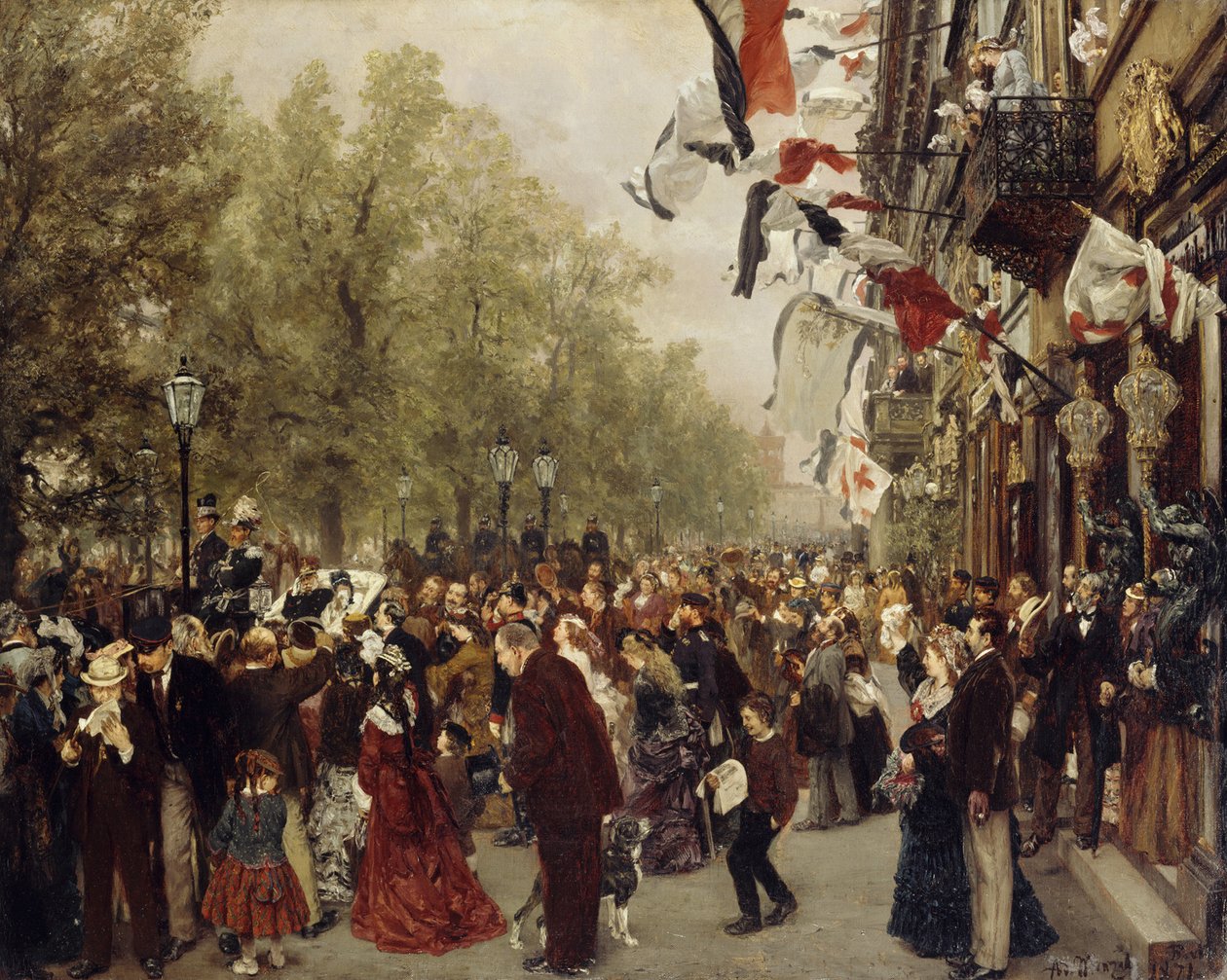 Départ du roi Guillaume Ier pour l