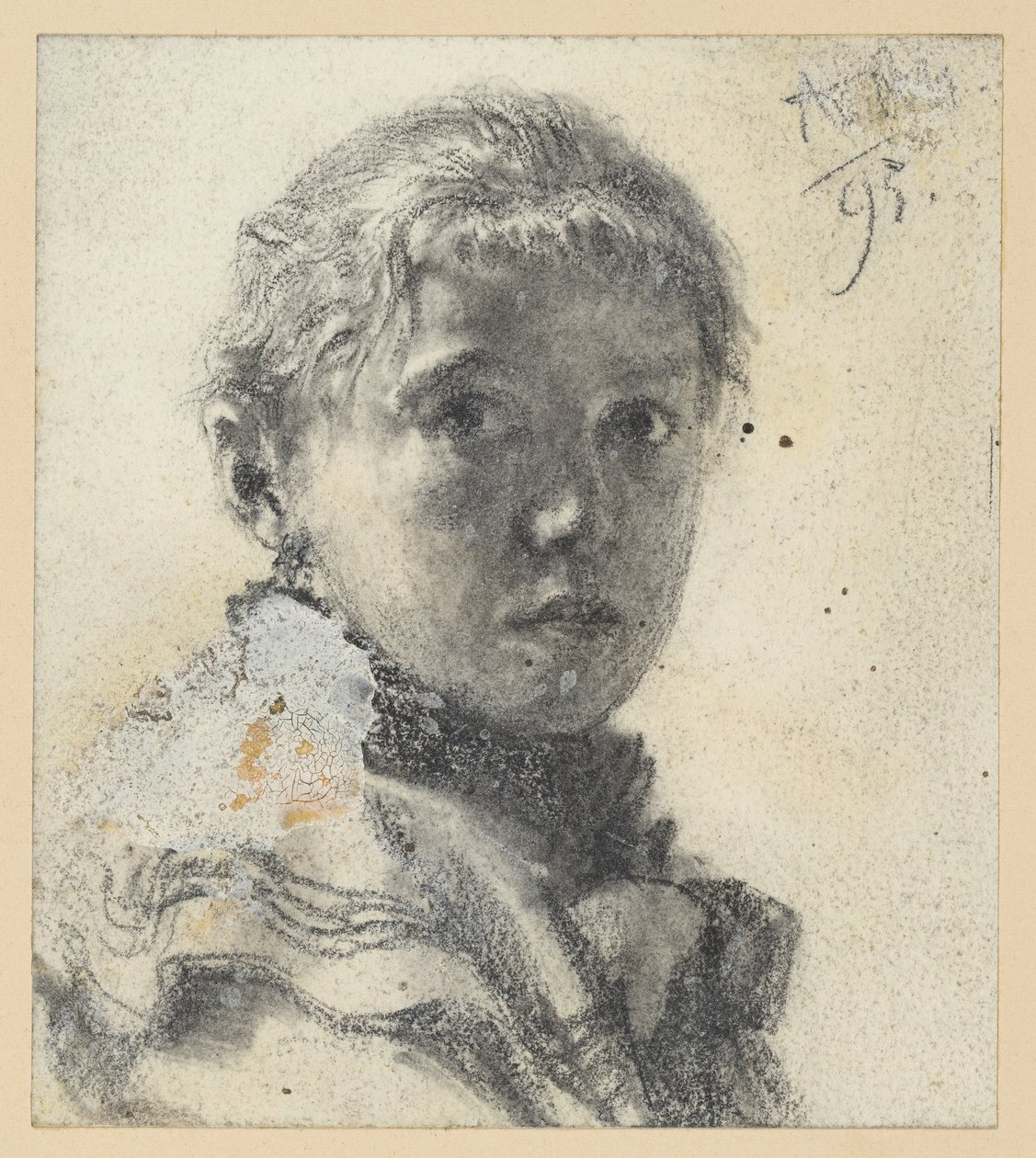 Portrait en buste d