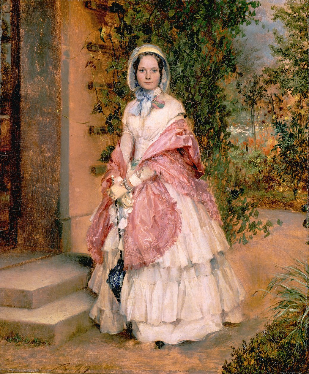 Clara Ilgner (qui deviendra Mme Schmidt von Knobelsdorff) - Adolph Menzel