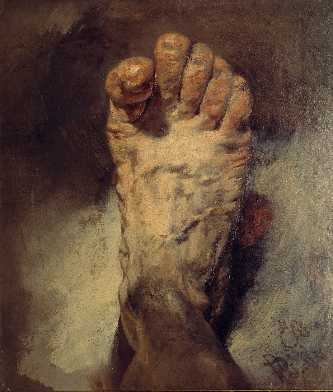 Le pied de l