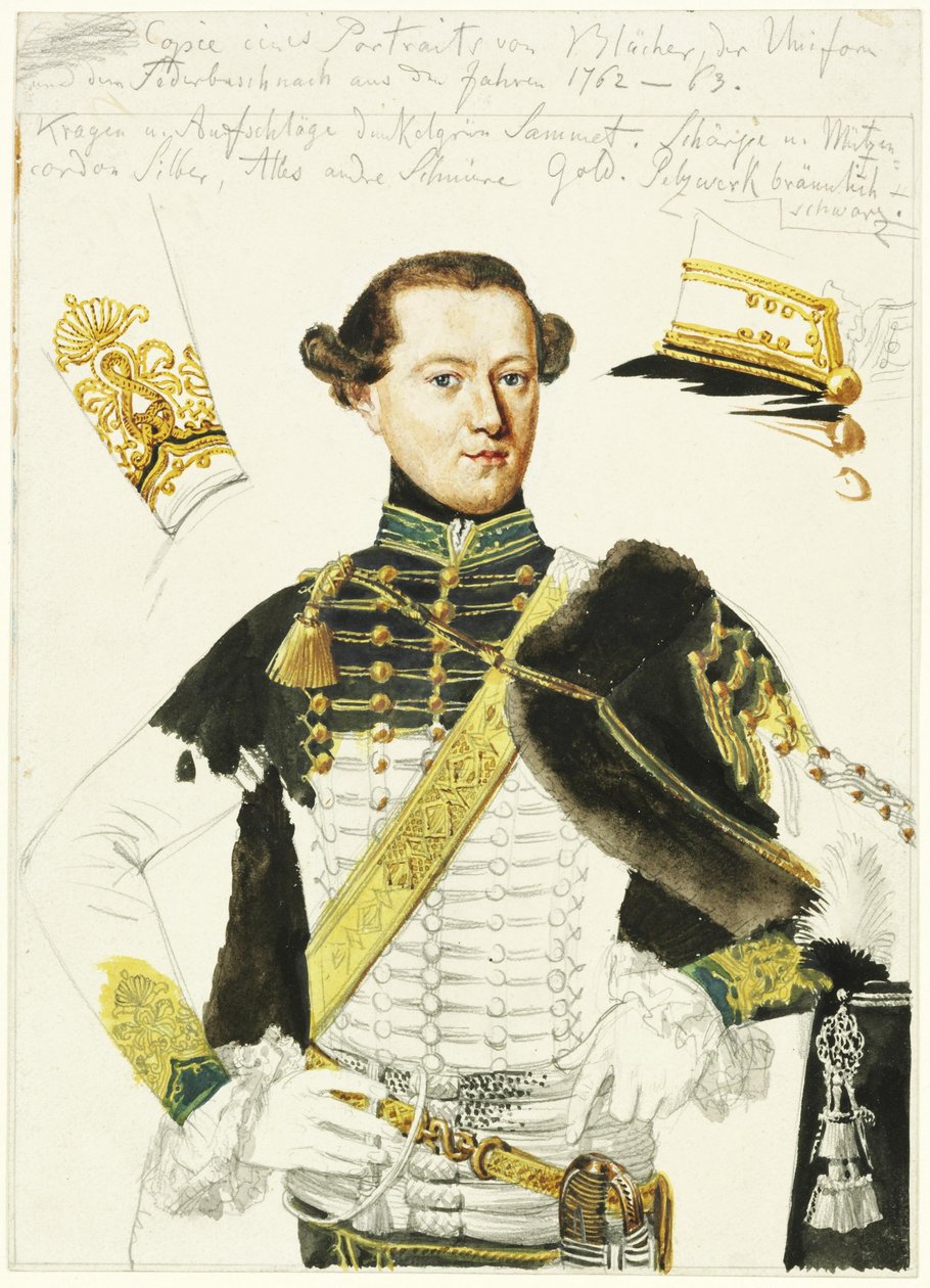 Gebhard Leberecht von Blücher. Esquisse d
