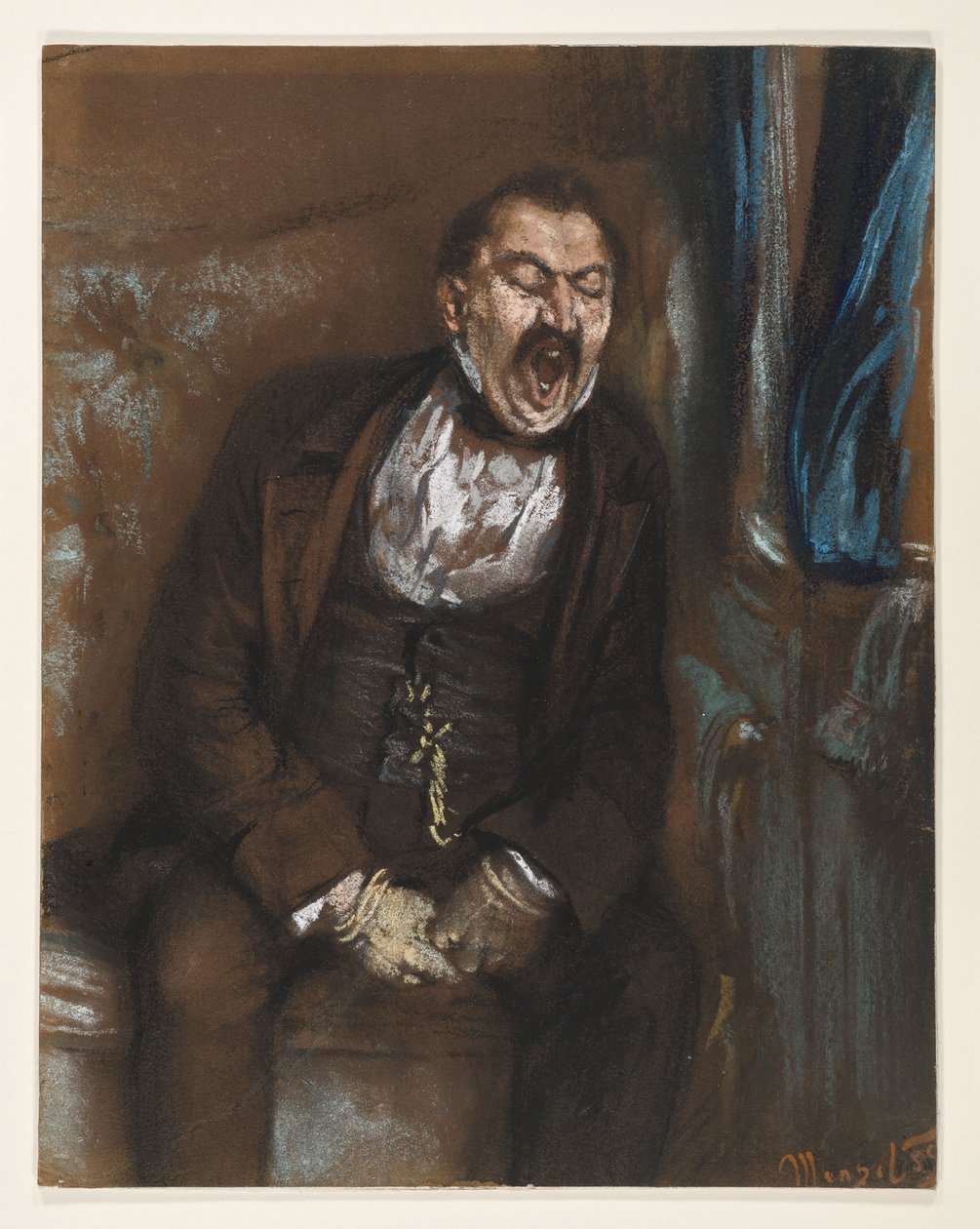 Le monsieur du coupé - Adolph Menzel