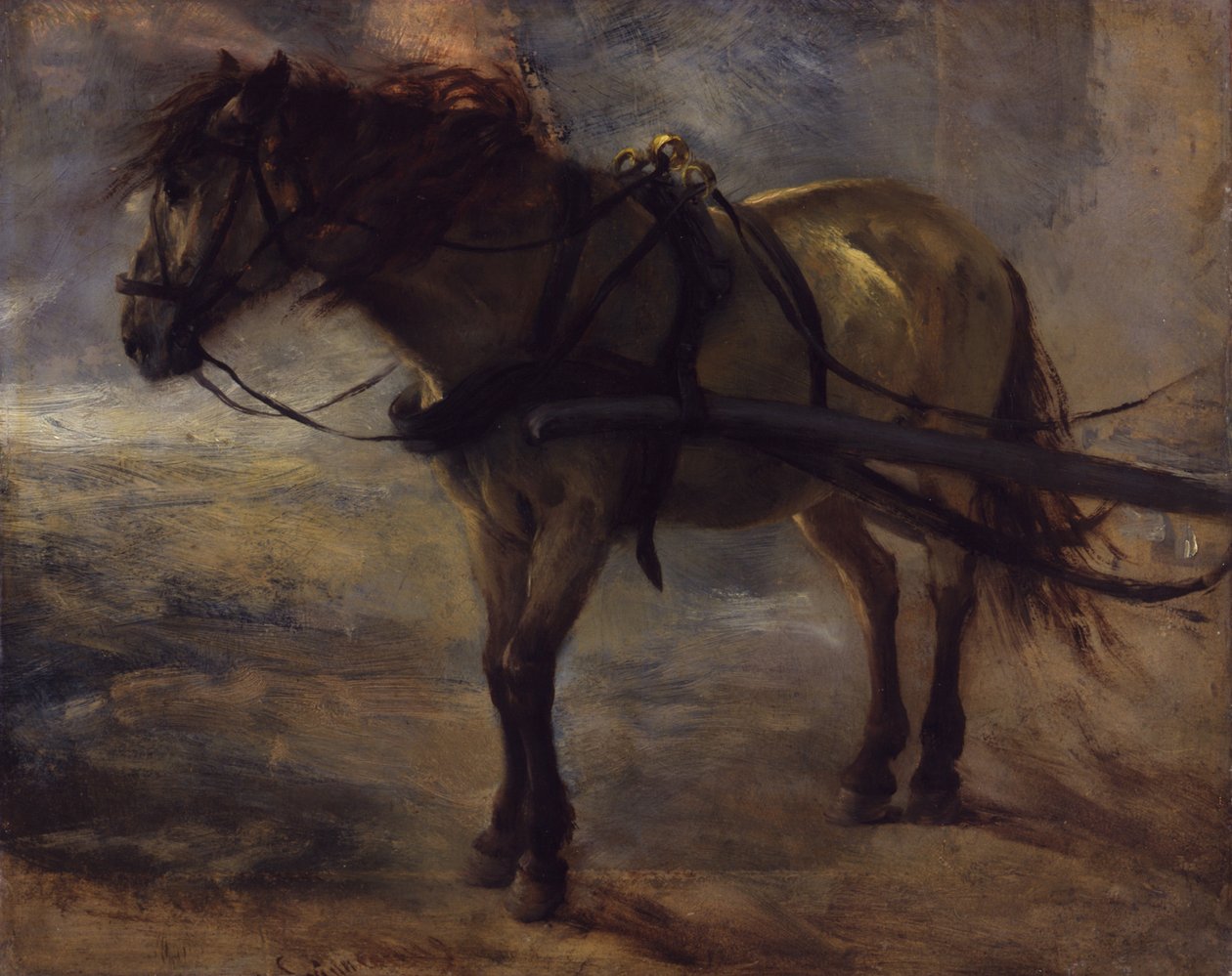Karrengaul - Adolph Menzel