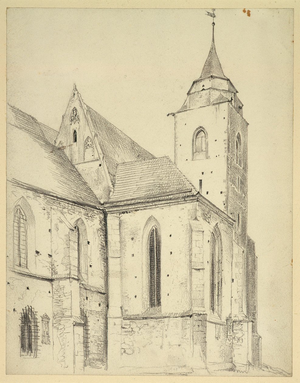 Église paroissiale catholique Saint-Martin à Jauer - Adolph Menzel