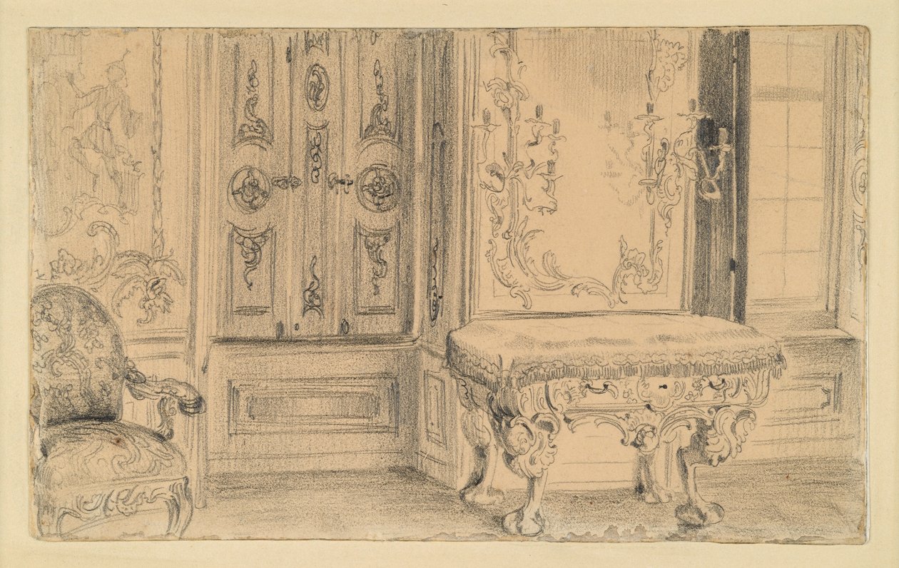 Salle de concert du château municipal de Potsdam - Adolph Menzel