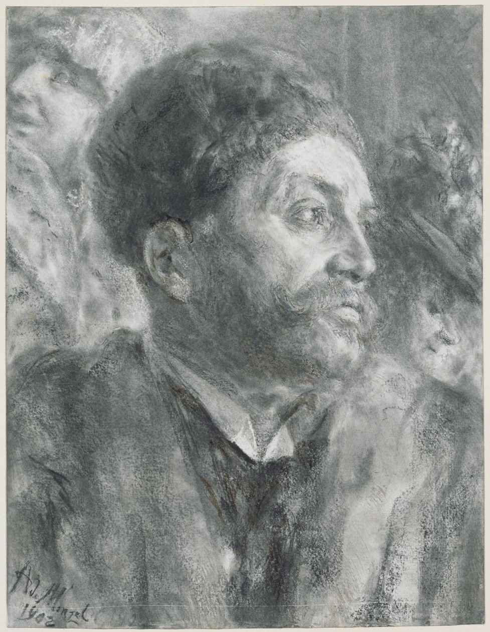 Après la matinée - Adolph Menzel
