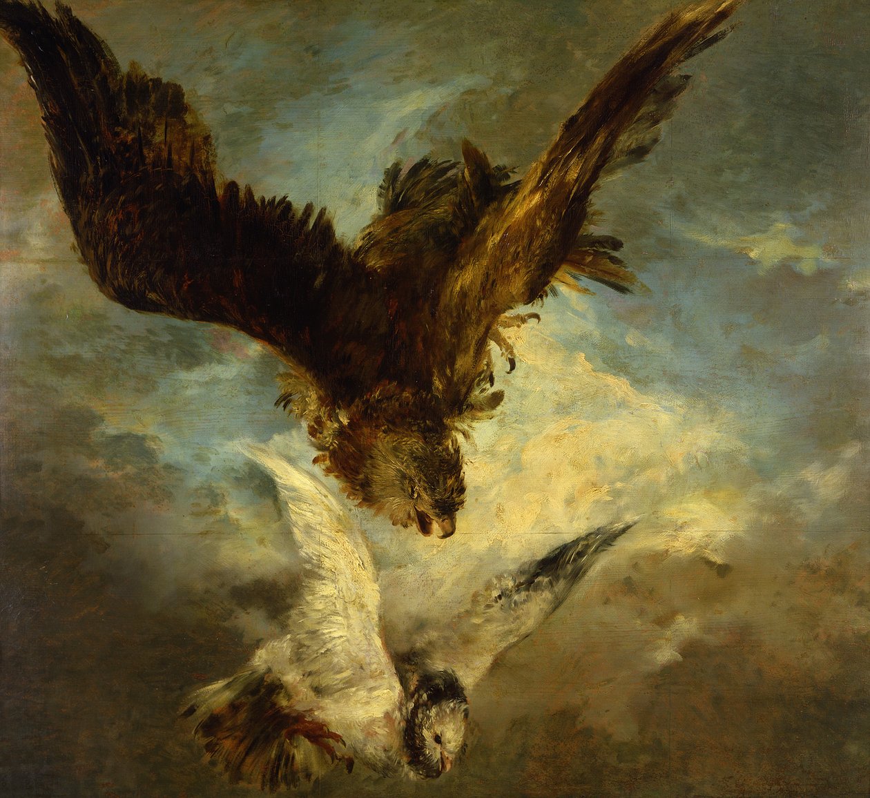 Vitrail pour une société de tir - Adolph Menzel