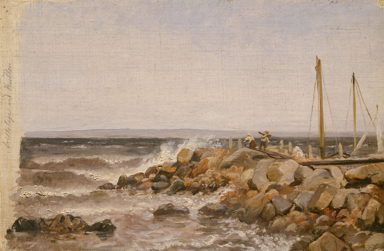 De Kullen en Suède - Adolph Tidemand