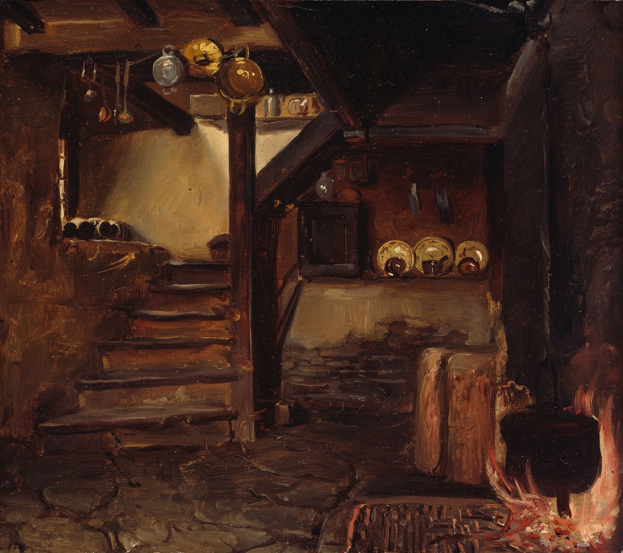 Cuisine allemande - Adolph Tidemand