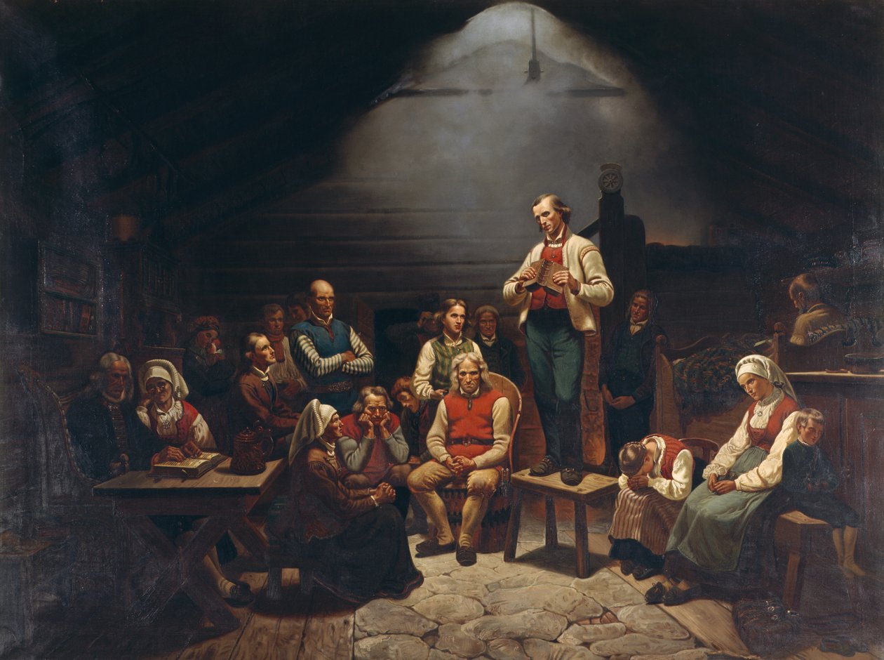 Haugianer - Adolph Tidemand