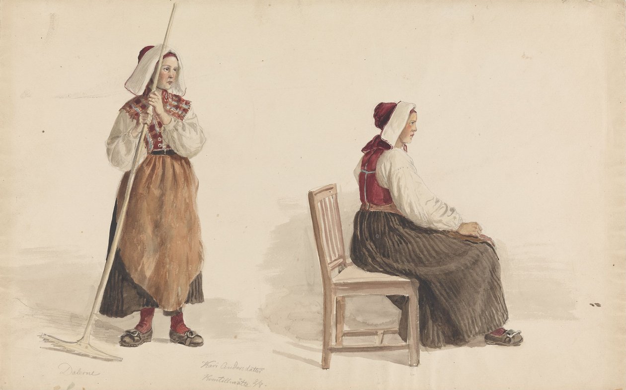 Kari Andersdatter, Dalécarlie - Adolph Tidemand