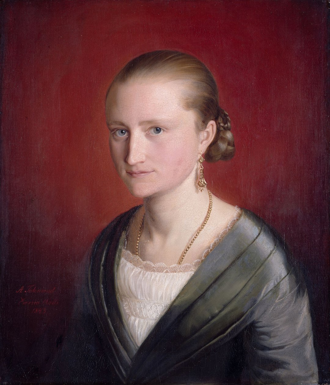 Portrait de Claudine Jaeger - Adolph Tidemand