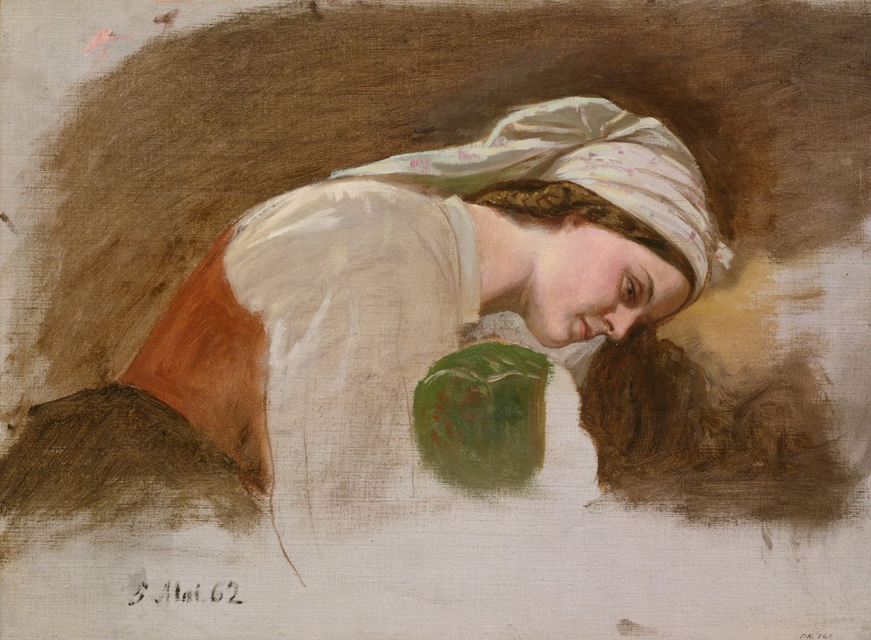 Étude pour Après le combat - Adolph Tidemand