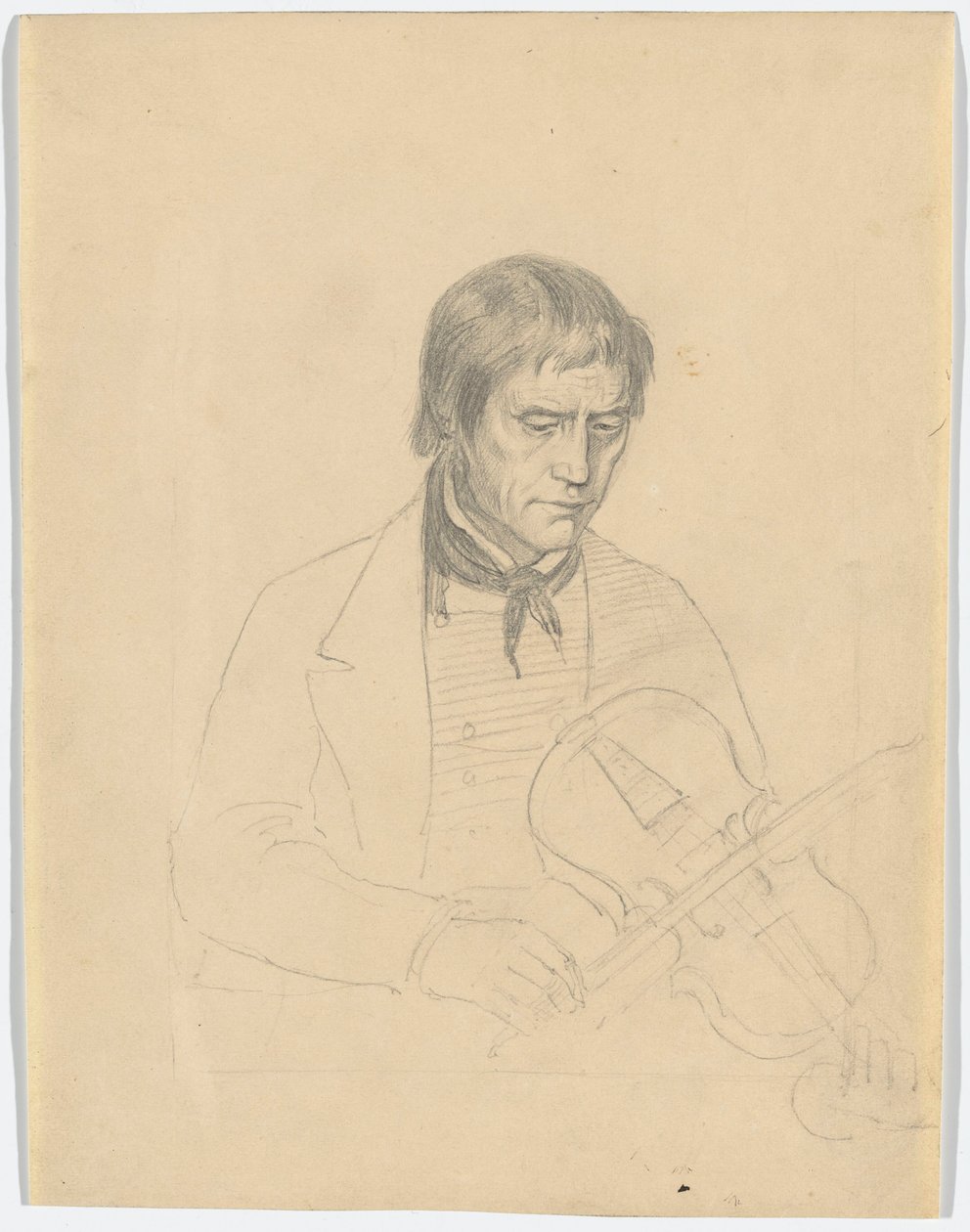 Le violoniste Torgeir Augundsson - Adolph Tidemand