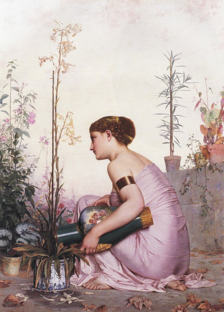 Le lis est mort - Adolphe Alexandre Lesrel