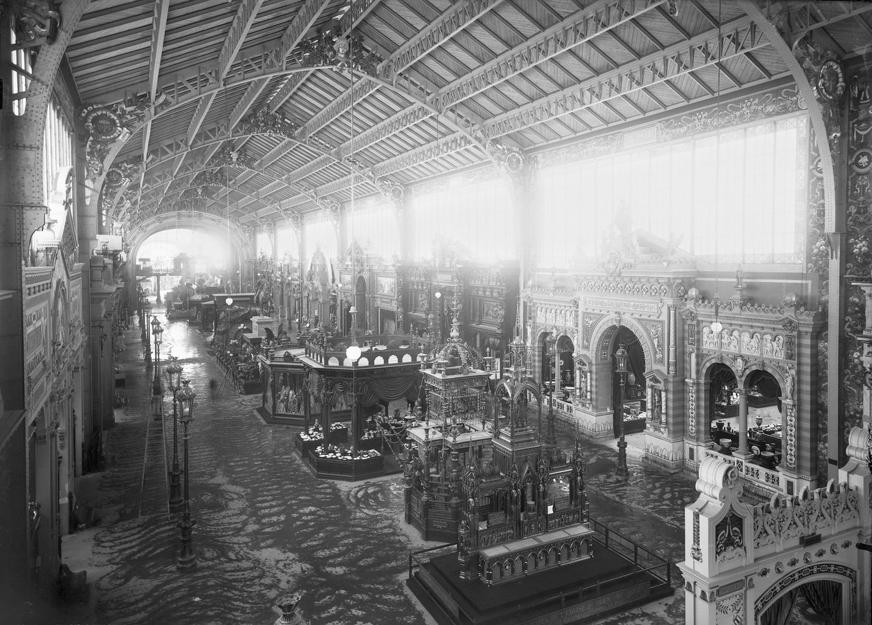 Galerie des diverses industries, Exposition universelle, Paris, 1889 - Adolphe Giraudon
