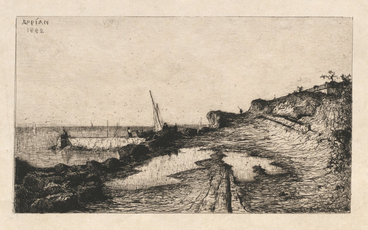 Environs de Carqueronne - Adolphe Appian