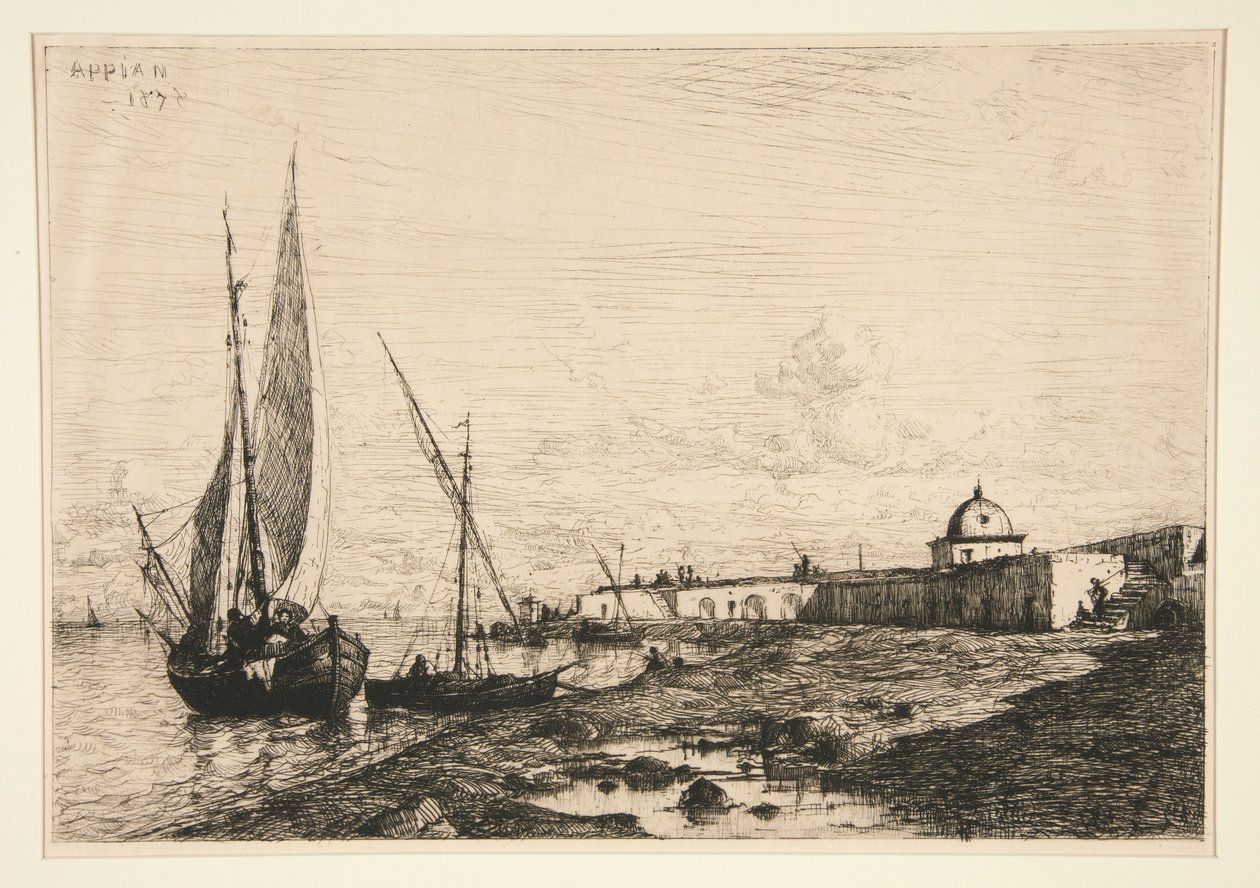 Le Port de San Remo - Adolphe Appian
