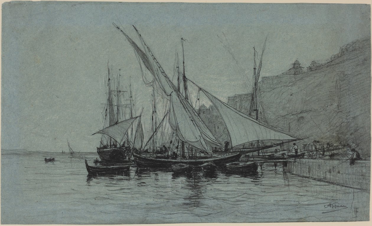 Le port de Monaco - Adolphe Appian