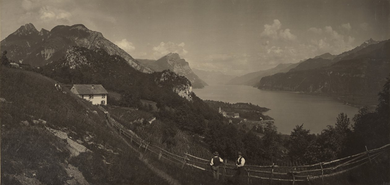 [Lac de Walensee, Suisse] - Adolphe Braun