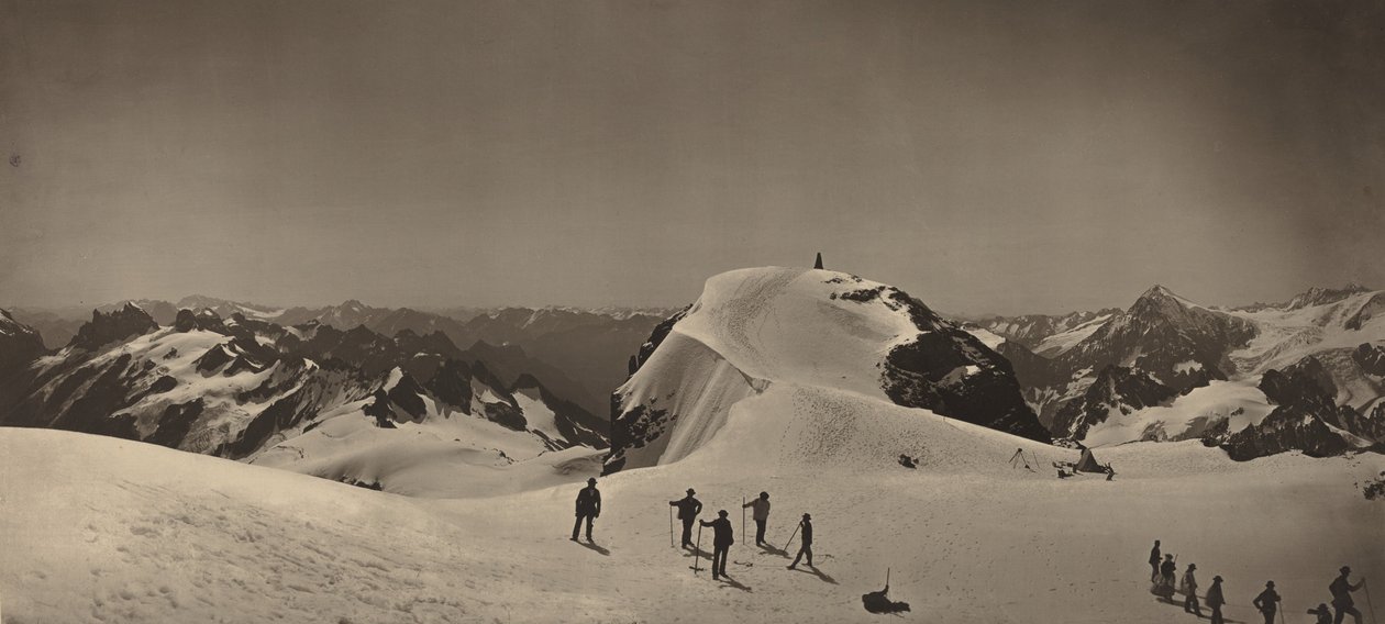 Sommet du Mont Titlis, Suisse, 1866 - Adolphe Braun