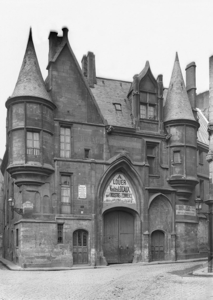 Hôtel de Sens, fin du XIXe siècle-début du XXe siècle - Adolphe Giraudon