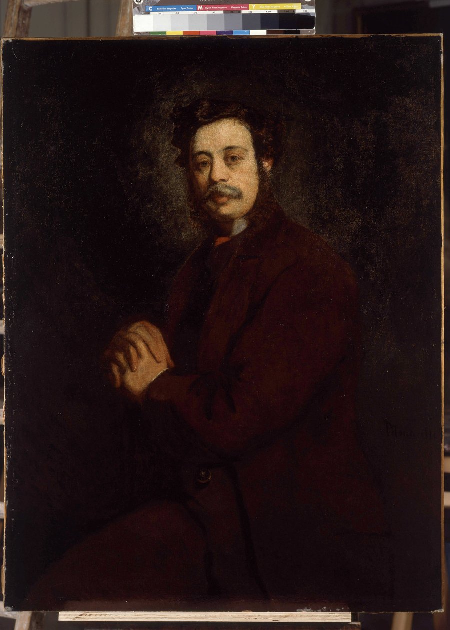 Portrait de M. Khan - Adolphe Joseph Thomas Monticelli