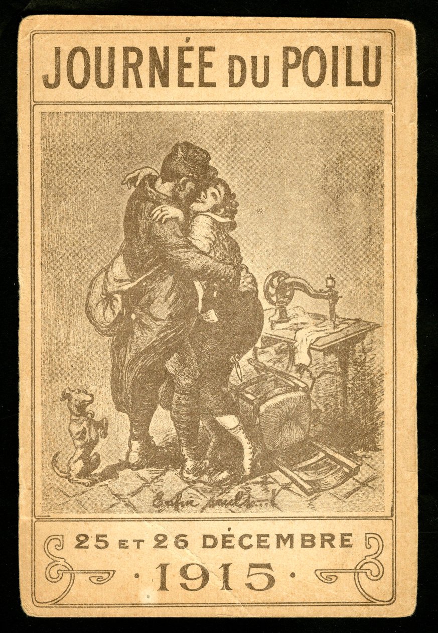 "Journée du Poilu" - Adolphe Leon Willette