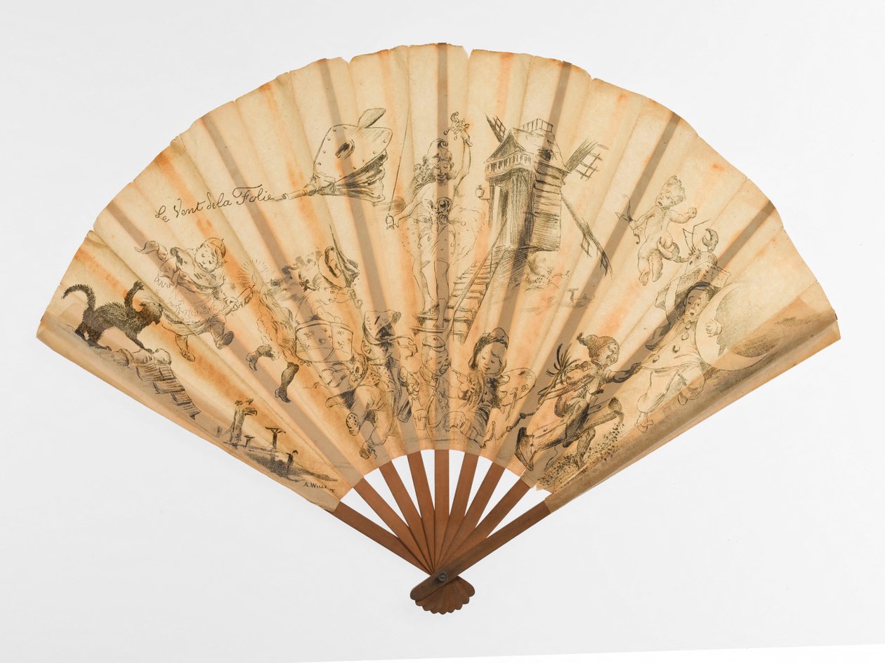 Der Wind des Wahnsinns - Adolphe Leon Willette