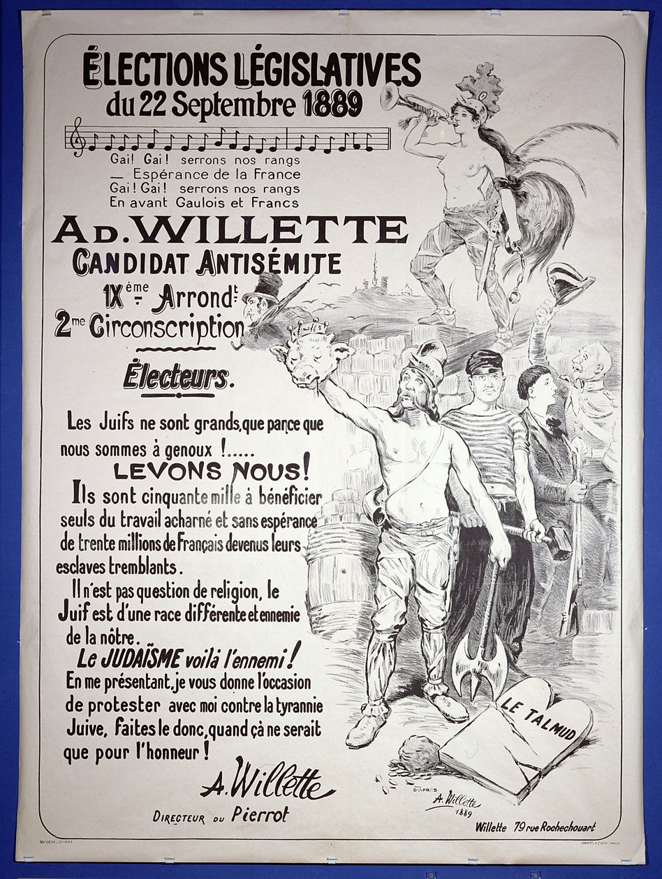 Affiche promouvant l