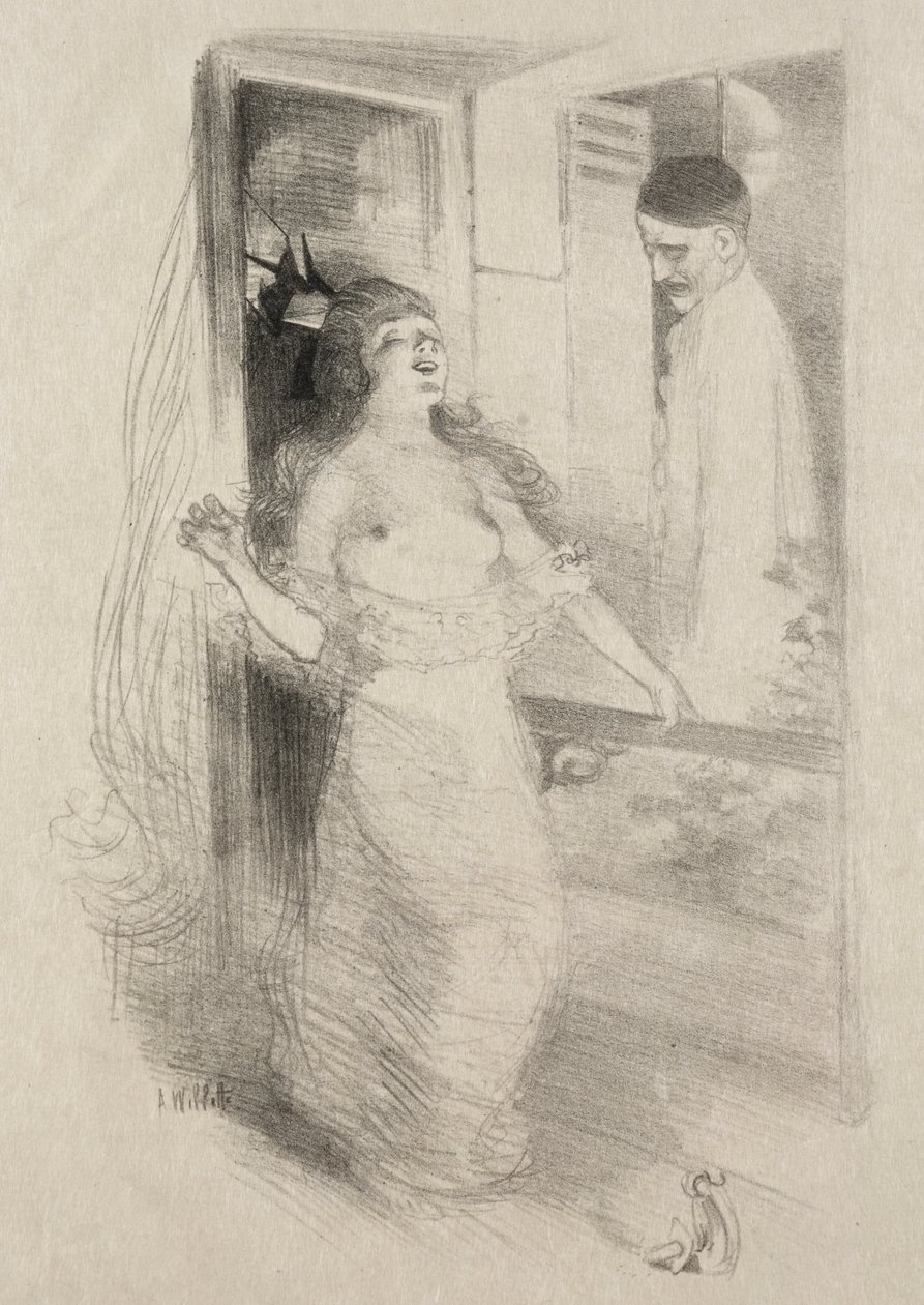 Pierrot - Adolphe Léon Willett