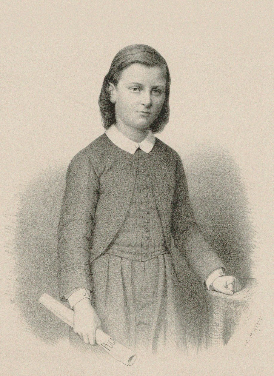 Portrait du compositeur Raoul Pugno 1852-1914, c. 1870 - Adolphe Pincon