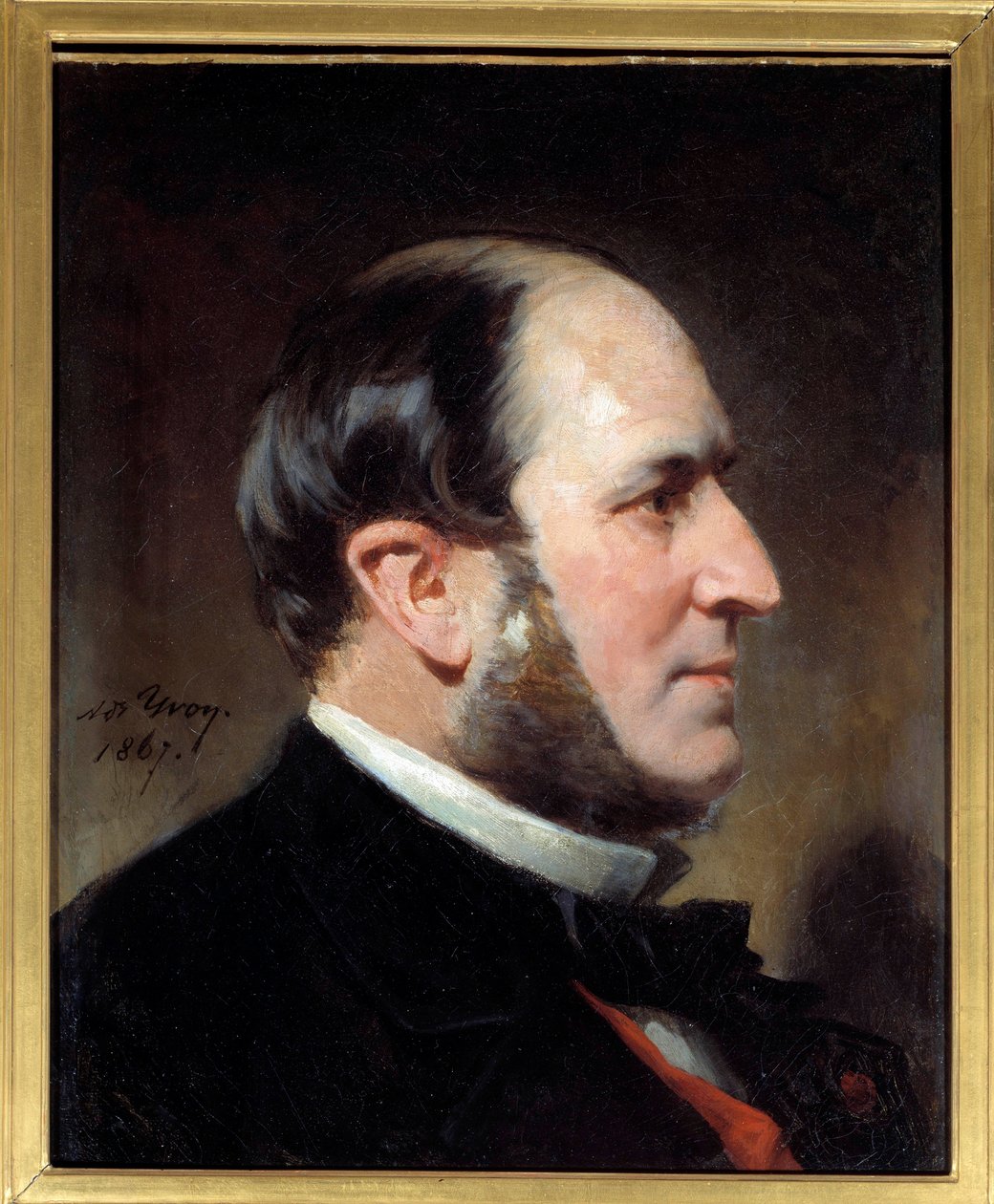 Portrait du baron Eugène-Georges Haussmann, préfet de Paris - Adolphe Yvon