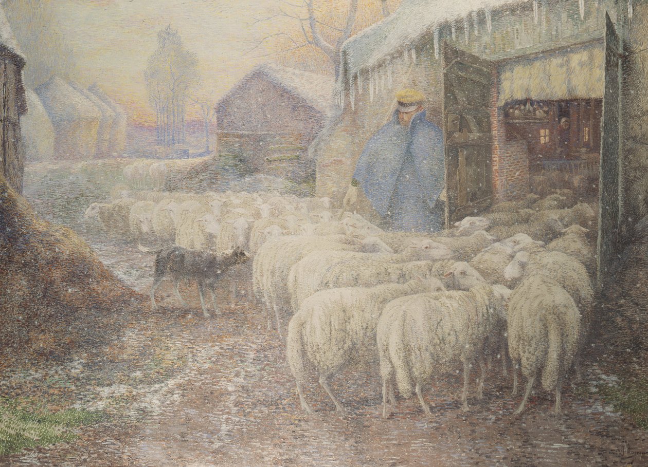 Le retour du berger - Adriaan Josef Heymans