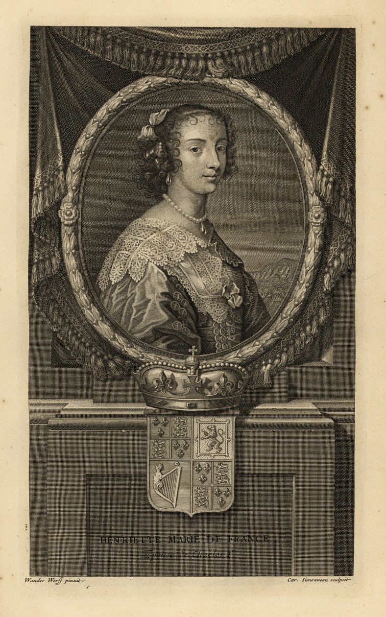 Henriette Marie de France, épouse du roi Charles Ier d