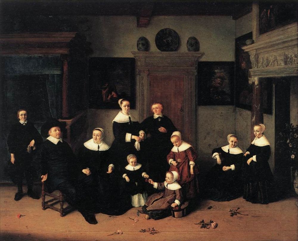 Portrait de Famille - Adriaen Jansz. van Ostade