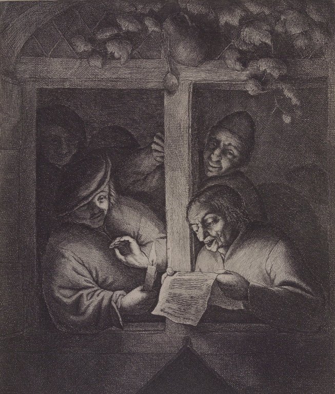 Les Chanteurs à la Fenêtre - Adriaen Jansz. van Ostade