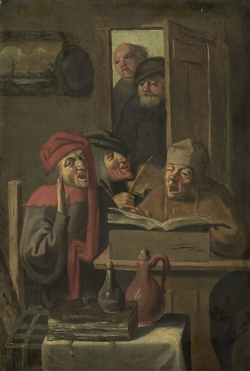 Compagnie musicale - Adriaen Brouwer (manner of)