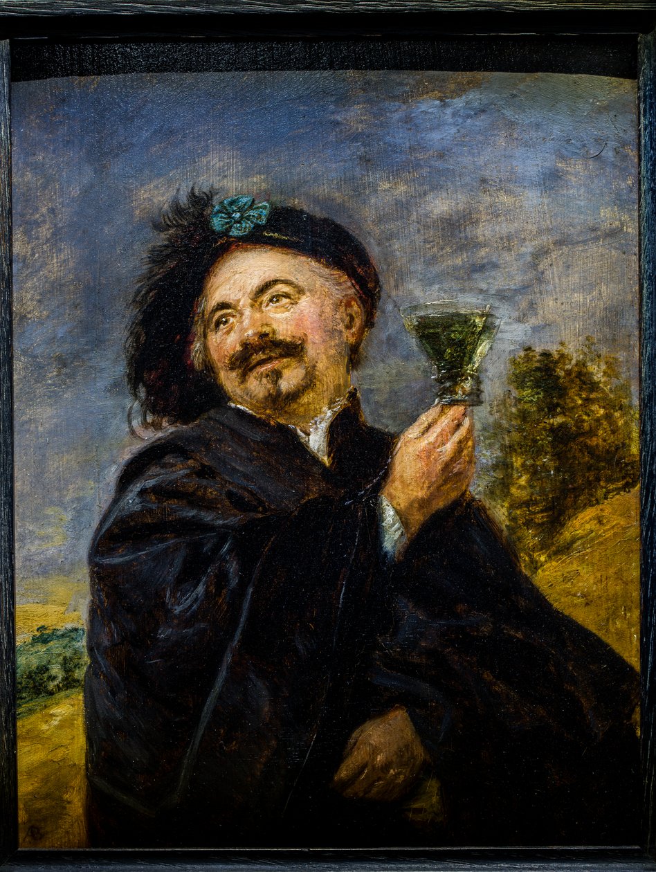 Un joyeux buveur - Adriaen Brouwer