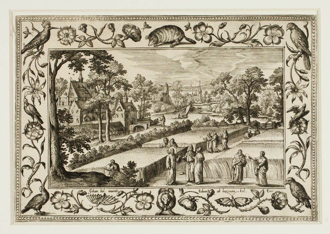 Le Christ et les disciples dans les champs, extrait de Paysages avec scènes de l