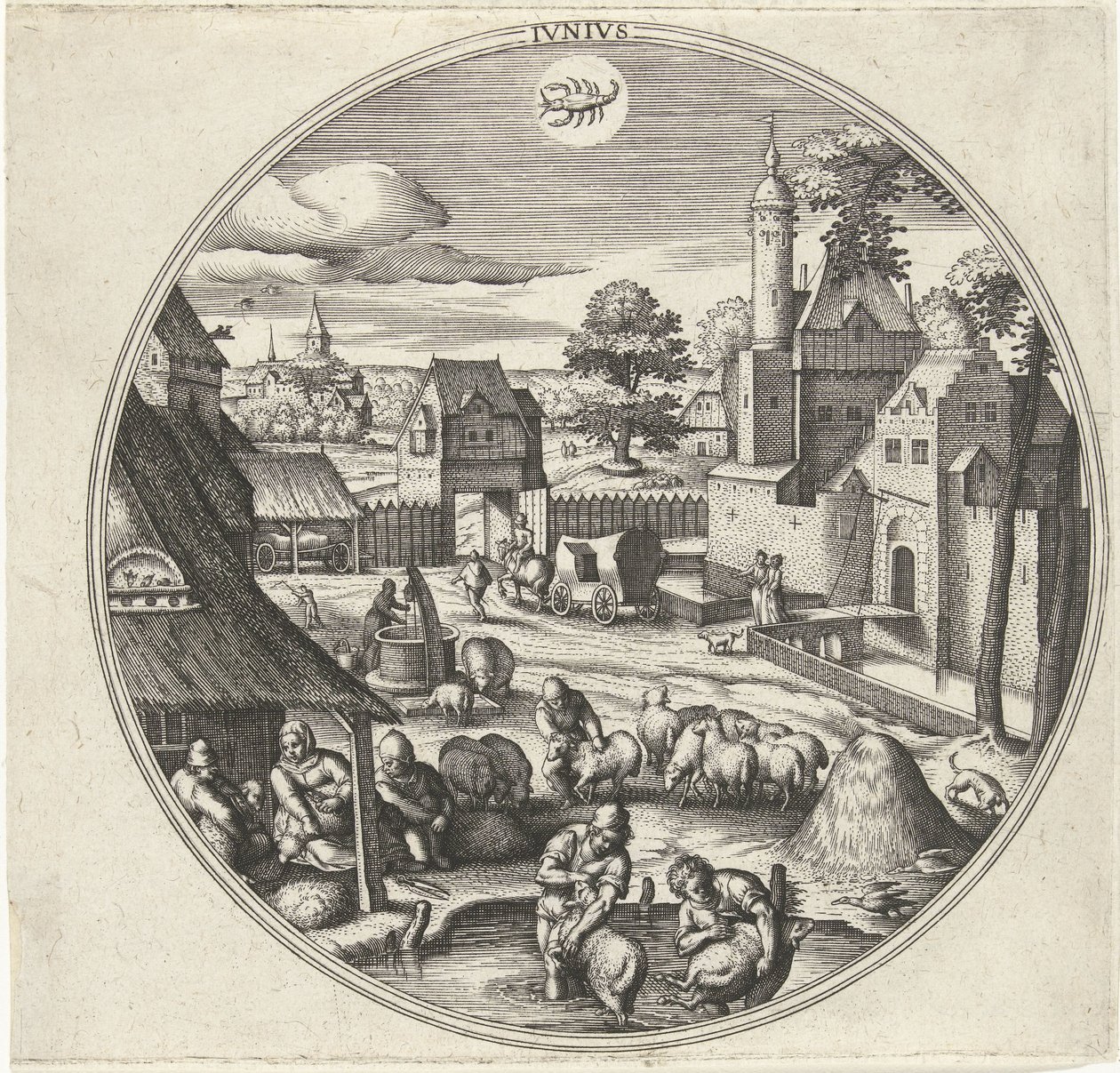Juin - Adriaen Collaert