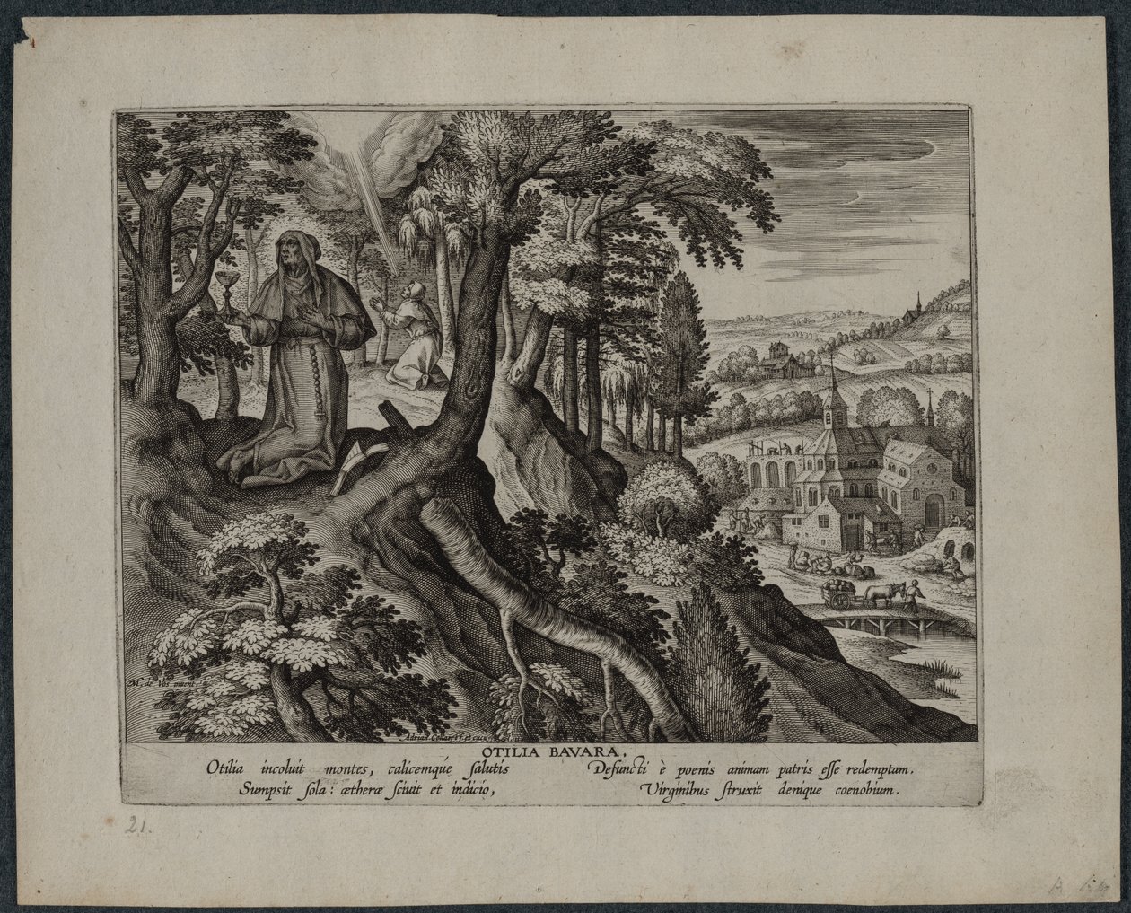 Otilia Bavara - Adriaen Collaert