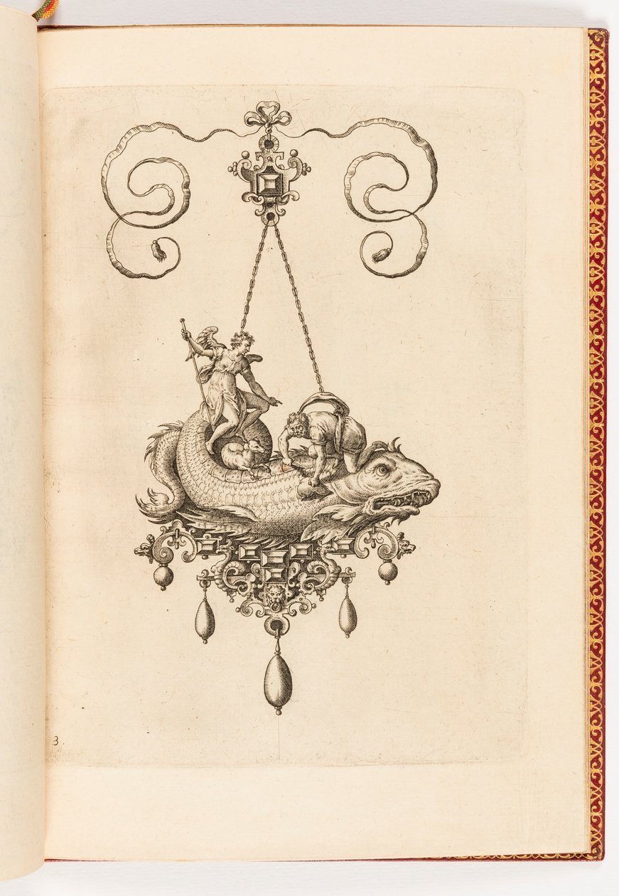 Planche 3, de Bullarum Inaurium etc. Archetypi Artificiosi Pars Altera - Adriaen Collaert