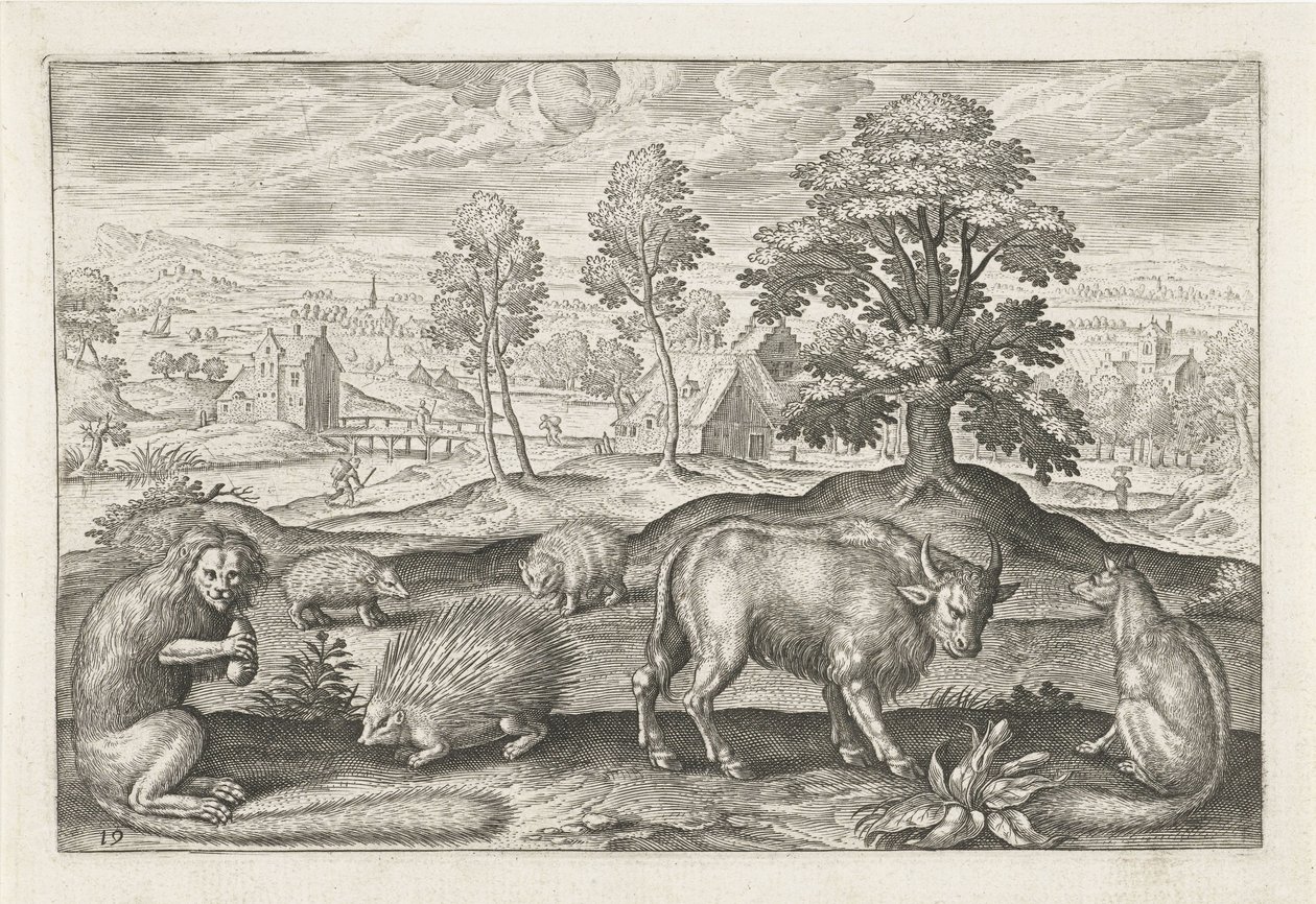 Divers animaux - Adriaen Collaert