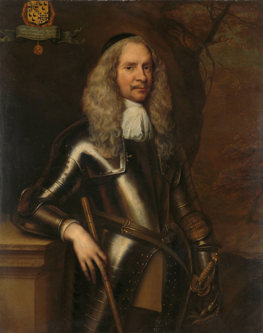 Cornelis van Aerssen (1600-62), Seigneur de Sommelsdijk, Colonel de Cavalerie - Adriaen Hanneman